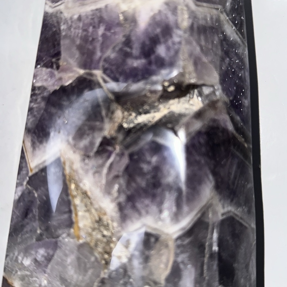 Chevron Amethyst Large Tower - CHAMYTWR-003 3lbs 135MM - Picture 7 of 7